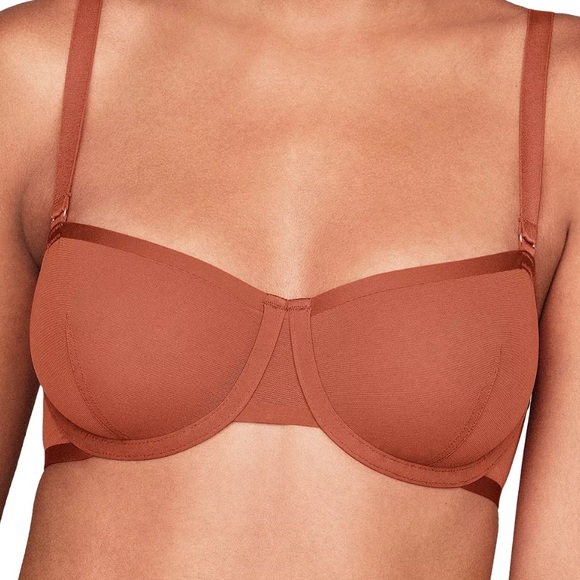 Cuup Balconette Bra - Clay 32F - Picture 3 of 7